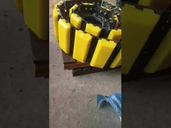 Kit de cadeias de polipropileno com trilhos de ferro