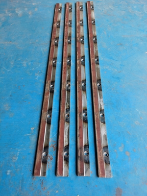 Asfalto Paver sistema de ferro de tira resistente ao desgaste barra de aço S1880-3L AB600-3