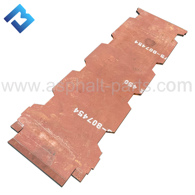 Material de transporte de placa inferior 2269373 2269356 Hardox 450 S1900-3L S2100-3L Para pavimentadores de asfalto
