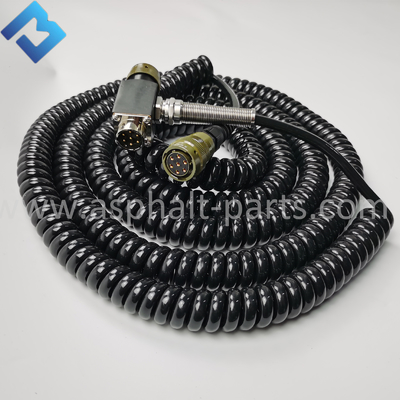 novo sensor de esqui sónico 7 moedas 7 buracos conector triplo 2542010 cabo espiral para