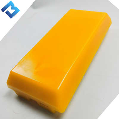 Almofadas polis amarelas da trilha para a máquina de trituração W1000F de  W1300F W100F 2411111