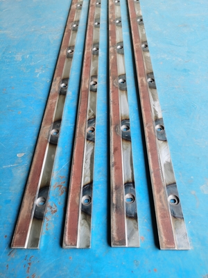 Asfalto Paver sistema de ferro de tira resistente ao desgaste barra de aço S1880-3L AB600-3