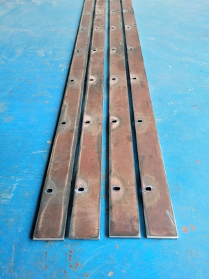 Asfalto Paver sistema de ferro de tira resistente ao desgaste barra de aço S1880-3L AB600-3
