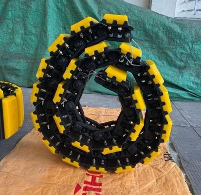 EPS PLUS Poly Track Chain Assembly 2063505 Pads de separação de trilhas para máquina de fresagem rodoviária W195 W200