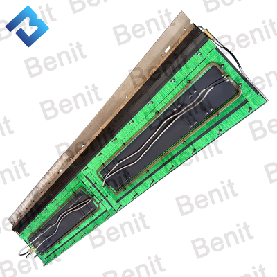 Kit de placas de revestimento de secção intermédia Asfalto Paver Peças sobressalentes Sistema de revestimento
