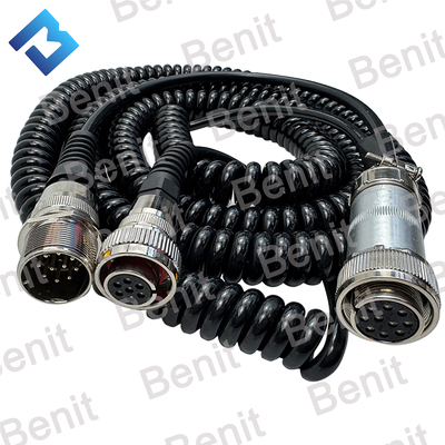 Modelo de Máquina VOLVO BENIT Helix Cable Com Três Juntas Para Controlador Digital Pavimentadora de Asfalto VOE 80863376 Nome da Peça Sensor Ultrassônico