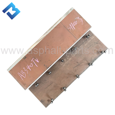 Vogel paver AB340TV VSS Basic Screed Kit 2069225∙ OEM Screed Plate & Iron Plate Assembly para Paveras de Asfalto∙ High-Durability Replacement Wear Parts for Road Construction