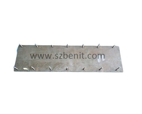 Asphalt paver spare accessories BF800C 1.5M *400 NM400 S600 screed plate for bomag