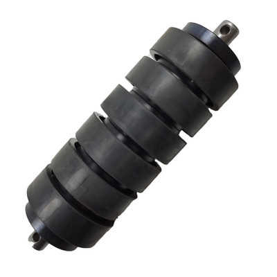 W195 200 205 215 2091189 rolos de movimentação revestidos de borracha do transporte com punhos