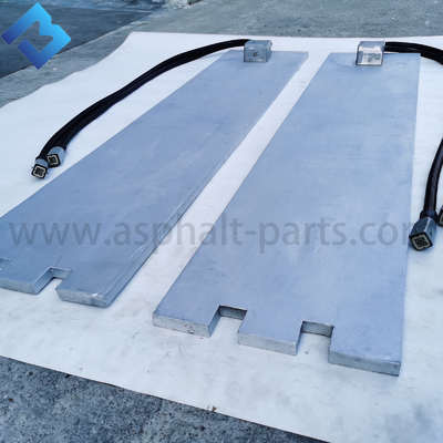 Um dircurso de 83701651 Paver chapeia a placa de aquecimento de alumínio para Bomag BF800C