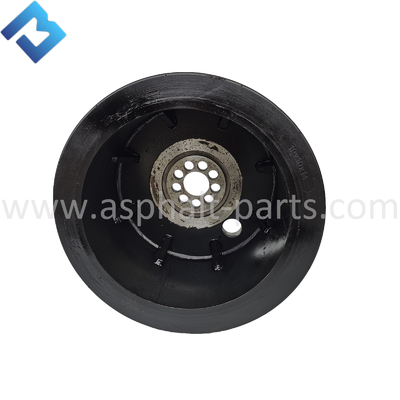 Preto de Benit BF300P Front Rubber Solid Tyre Wheels para Bomag