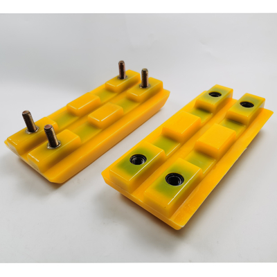 Almofadas polis amarelas da trilha para a máquina de trituração W1000F de  W1300F W100F 2411111