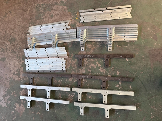 Rodas de aquecimento AB220-3TV Kit de chapas de vidro 2342131 para peças sobressalentes de pavimentadores de asfalto