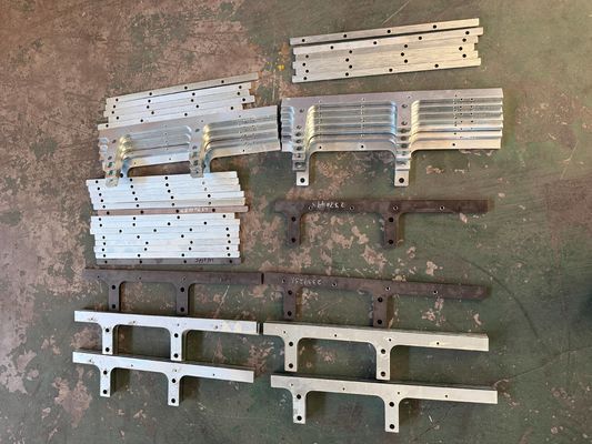 Rodas de aquecimento AB220-3TV Kit de chapas de vidro 2342131 para peças sobressalentes de pavimentadores de asfalto