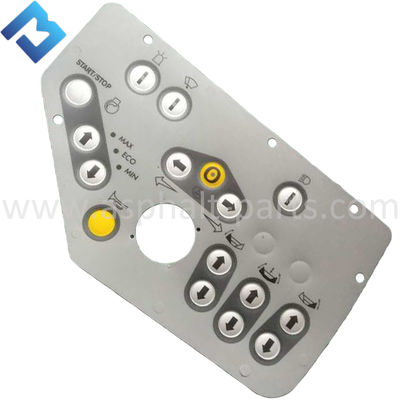 Película de painel de botões do console principal para peças de pavimentador de asfalto  da China