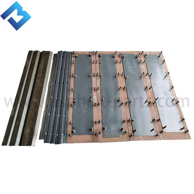 Placa Kit Material NM400 H450400 do dircurso de Asphalt Paver Parts AB500-3TV 2310096
