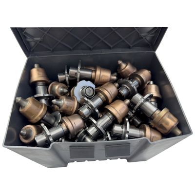 Bits de fresagem eficientemente concebidos para W195 W1900 rodinhos de trilhos M6-20 picks