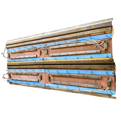 VDT-V88 Kit de aquecimento elétrico de chapa fogão Kit de chapas de chapa Quadrilha dupla de 2 lâminas para pavimentador de asfalto 80873870