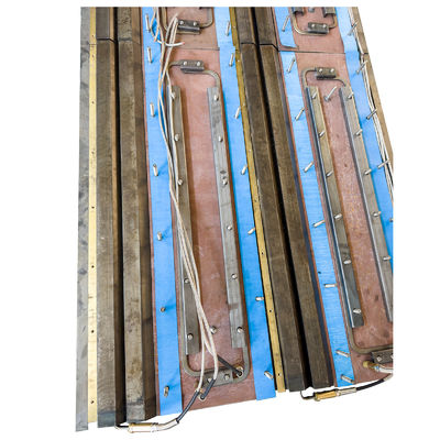 VDT-V88 Kit de aquecimento elétrico de chapa fogão Kit de chapas de chapa Quadrilha dupla de 2 lâminas para pavimentador de asfalto 80873870