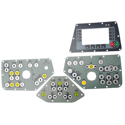 VGL Plus Paste Control Panel Sticker Main Console Button Panel Film para peças de pavimentador de asfalto