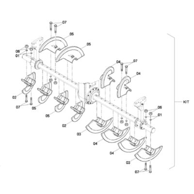Kit de Asfalto de Alta Qualidade SD2500 DF145CS PN 4812027478