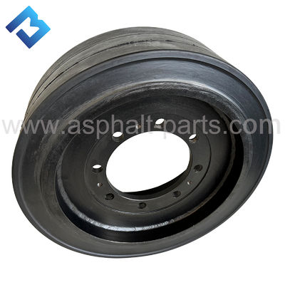 2453827 W50H Pneus sólidos Pneus dianteiros Rodas dianteiras sólidas para peças sobressalentes de fresadoras de estradas