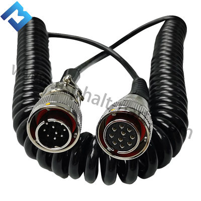 2143056 Fornecimento de energia Cabos espirais 0.5M Fios espirais 10 pines -10 buracos W195 W200 Controlador de profundidade de ecrã único