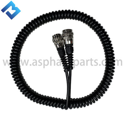 2028733 Cable de dados / Cable espiral 5-pin - 8-hole Asfalto Paver Sistema elétrico para construção de estradas de nível Meter