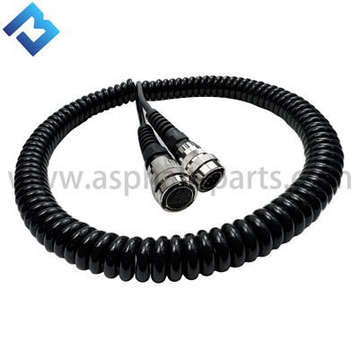 2028733 Cable de dados / Cable espiral 5-pin - 8-hole Asfalto Paver Sistema elétrico para construção de estradas de nível Meter