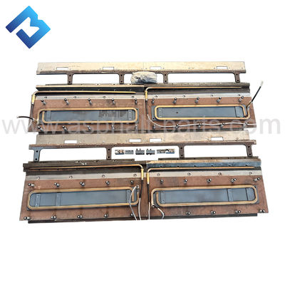 AB340-3TV Kit de chapas de vidro 2318821 Forno para pavimentador de asfalto