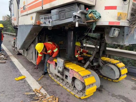 Pad de alta qualidade com cadeias de trilhos Kit para máquina de fresagem W200