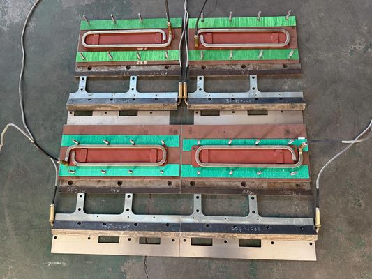Rodas de aquecimento AB220-3TV Kit de chapas de vidro 2342131 para peças sobressalentes de pavimentadores de asfalto