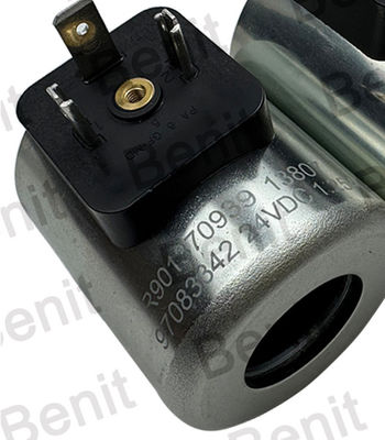 Enrolamento de válvulas solenoides para fresadoras e pavimentadoras de asfalto