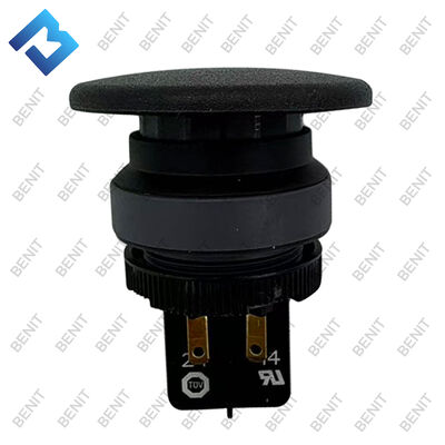 2112465 Botão de interruptor em forma de cogumelo-24V para peças sobressalentes de fresadoras W195/W200/W205