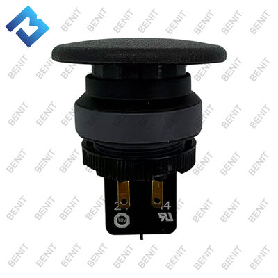 2112465 Botão de interruptor em forma de cogumelo-24V para peças sobressalentes de fresadoras W195/W200/W205