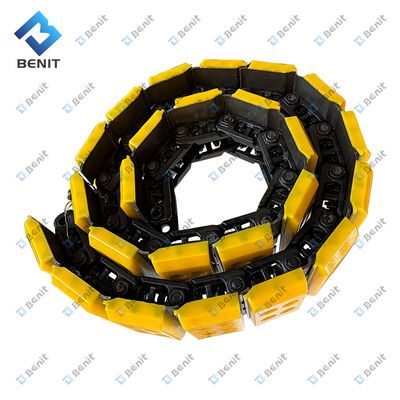 Benit Cadeia de alta qualidade de trilhos com calçados de trilhos 108756 131303 120610 121235 193008 196321 para fresadora W1500 W1900 W2100 W2200 W2000