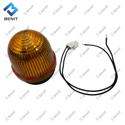 Controlador de Pavimentadora S1900/S2100-3 2147885 Amarelo 12/24V Luz com Tampa