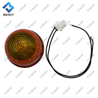 Controlador de Pavimentadora S1900/S2100-3 2147885 Amarelo 12/24V Luz com Tampa