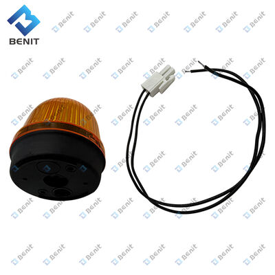 Controlador de Pavimentadora S1900/S2100-3 2147885 Amarelo 12/24V Luz com Tampa