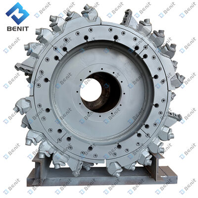WR2500S Segmento de tambor de fresagem 188119 188120 Tambor de fresagem segmentado para máquina de fresagem rodoviária