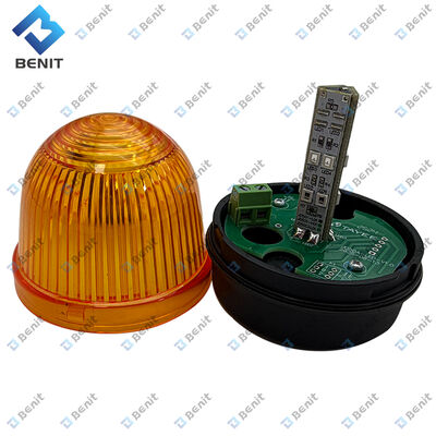 2147885 Luz de Alarme Amarela + Abajur para Caixa de Controle 3L Peças Pver