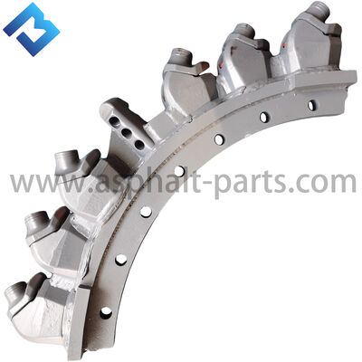 WR2500S Segmento de tambor de fresagem 188119 188120 Tambor de fresagem segmentado para máquina de fresagem rodoviária