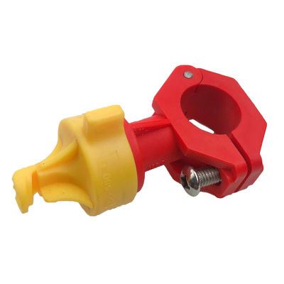 Uso 20+6 vermelho amarelo da construção de estradas da base do bocal de pulverizador 05556014 plástico