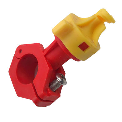 Uso 20+6 vermelho amarelo da construção de estradas da base do bocal de pulverizador 05556014 plástico