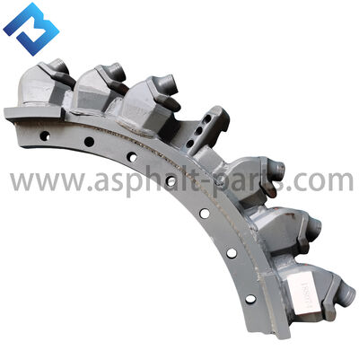 WR2500S Segmento de tambor de fresagem 188119 188120 Tambor de fresagem segmentado para máquina de fresagem rodoviária