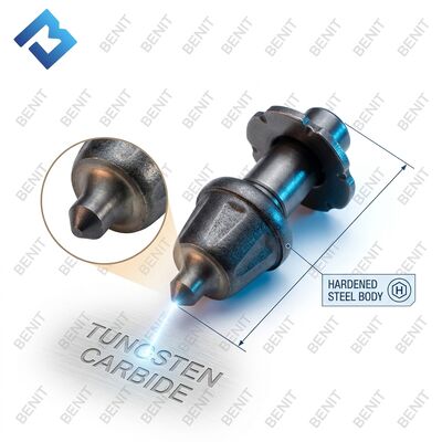 Picareta de fresagem BNT6/20 2642523 364108206 Broca de fresagem durável de carboneto de tungstênio para fresadoras de asfalto