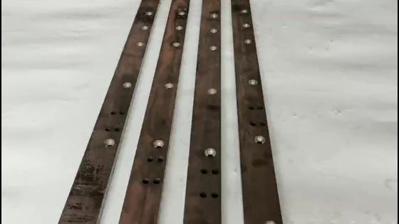 Peças de desgaste para pavimentadores de asfalto S1880-3L AB600-3 2211961 Chapa resistente ao desgaste das tiras